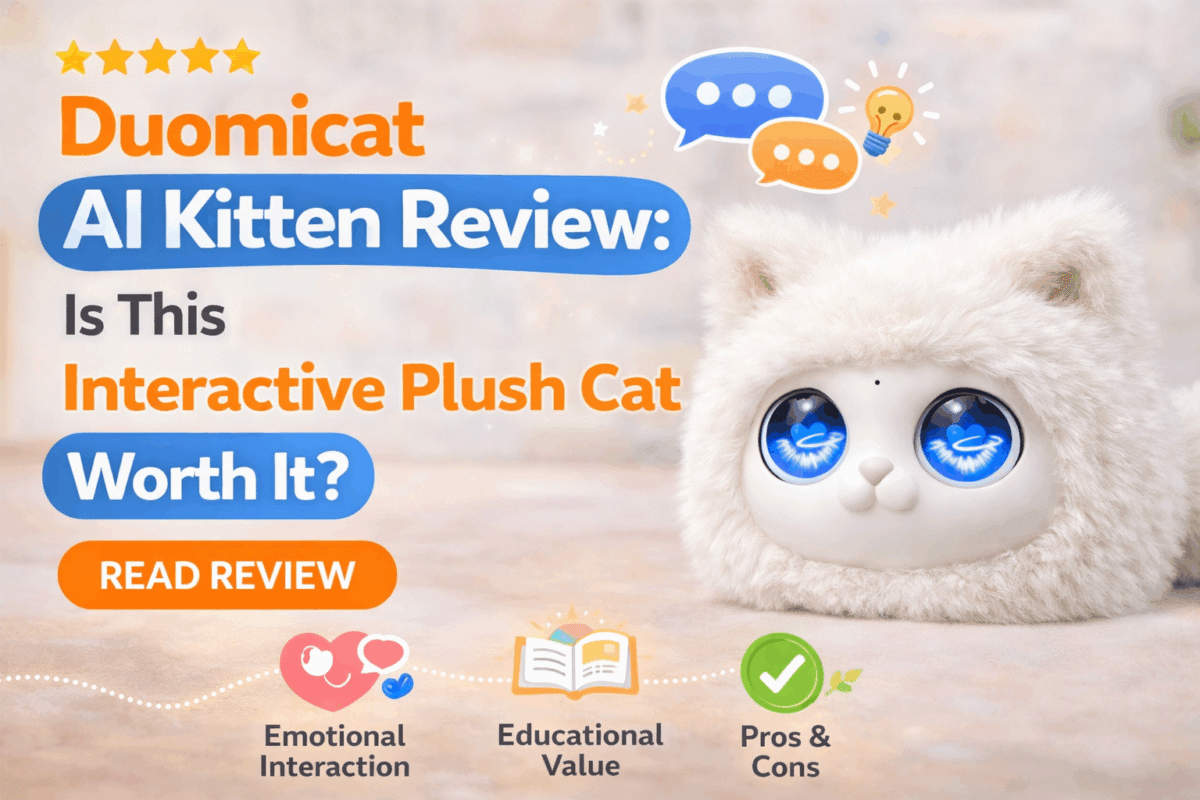 Duomicat AI Kitten Review: Is This Interactive Plush Cat Worth It?